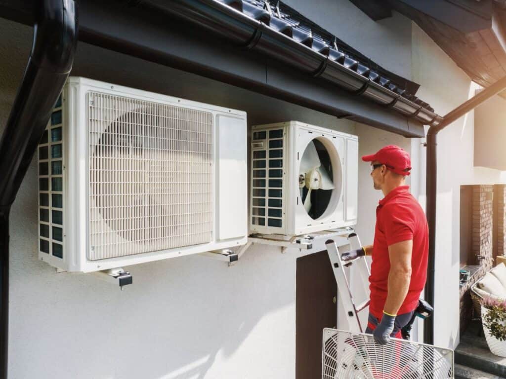 AC unit freezing up repair